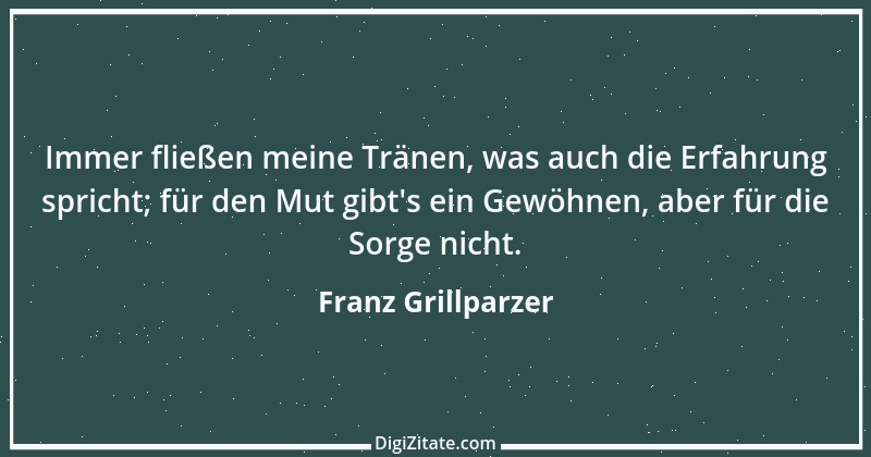 Zitat von Franz Grillparzer 298