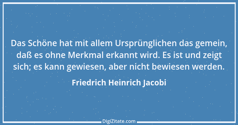 Zitat von Friedrich Heinrich Jacobi 4