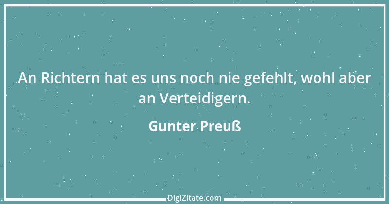 Zitat von Gunter Preuß 2