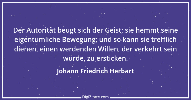 Zitat von Johann Friedrich Herbart 31