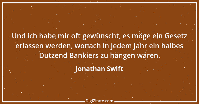 Zitat von Jonathan Swift 20