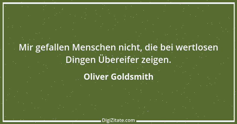 Zitat von Oliver Goldsmith 20