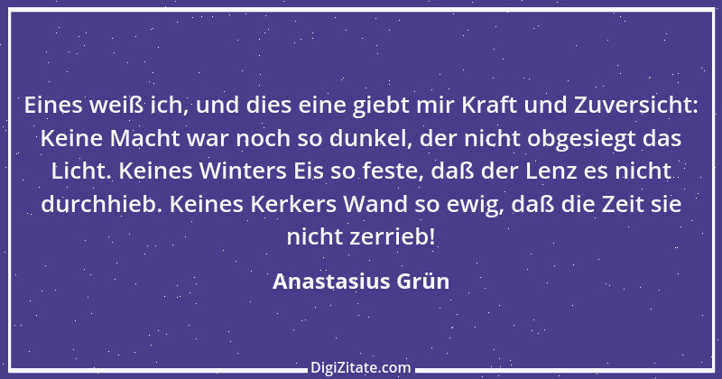 Zitat von Anastasius Grün 13