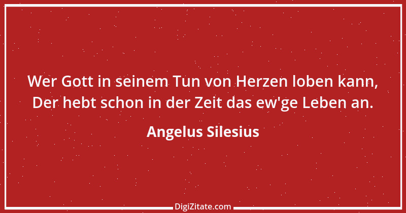 Zitat von Angelus Silesius 54