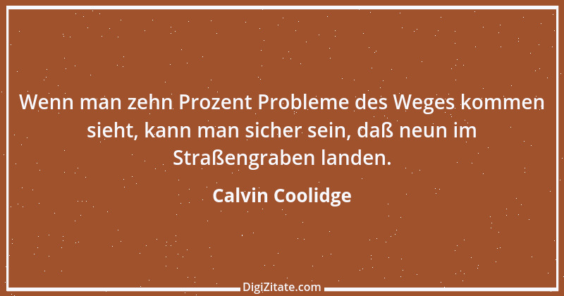 Zitat von Calvin Coolidge 7