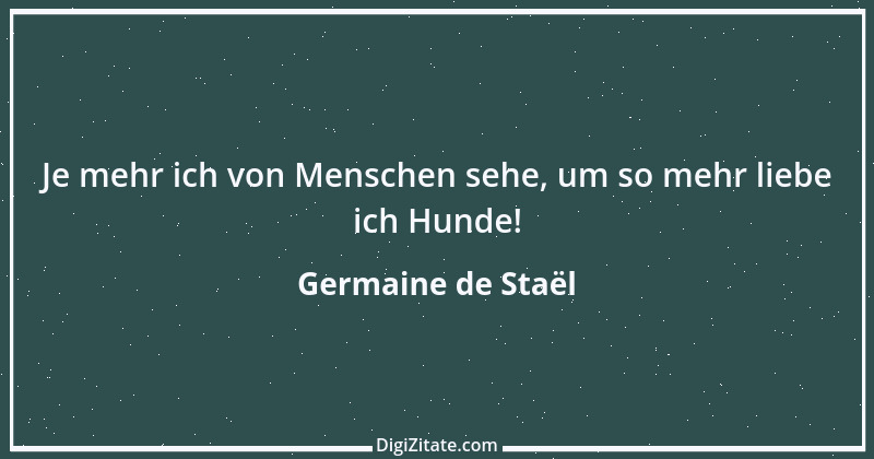 Zitat von Germaine de Staël 84