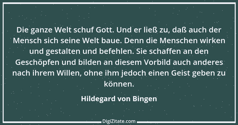 Zitat von Hildegard von Bingen 89