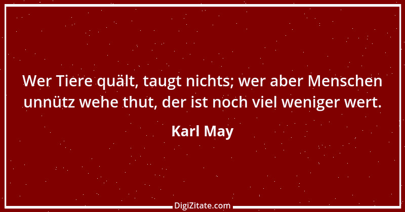 Zitat von Karl May 13