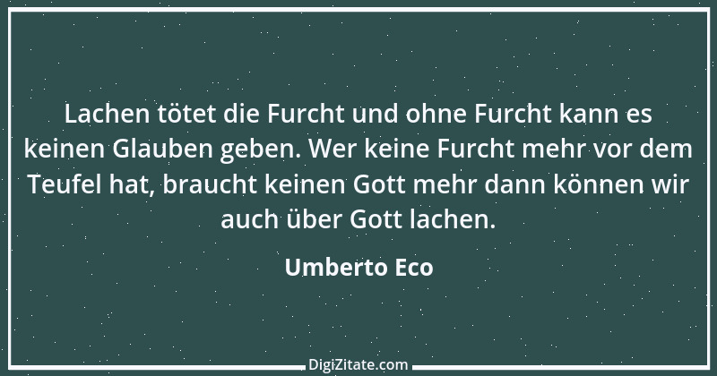 Zitat von Umberto Eco 11