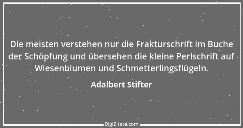 Zitat von Adalbert Stifter 28