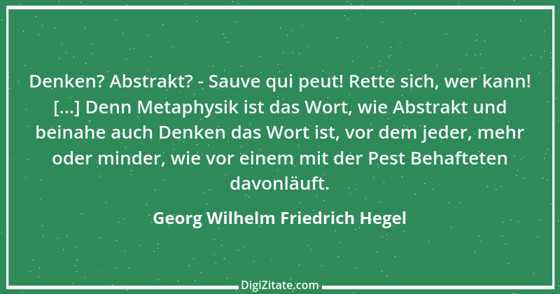 Zitat von Georg Wilhelm Friedrich Hegel 160