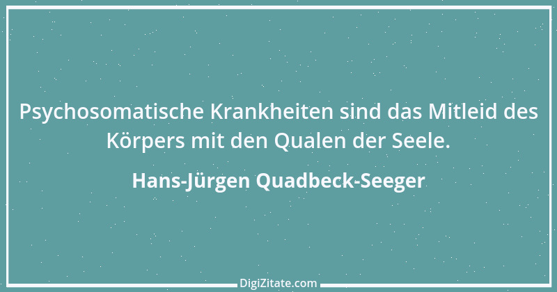 Zitat von Hans-Jürgen Quadbeck-Seeger 82