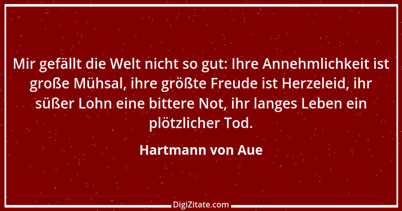 Zitat von Hartmann von Aue 12