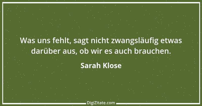 Zitat von Sarah Klose 90