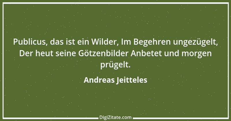 Zitat von Andreas Jeitteles 2