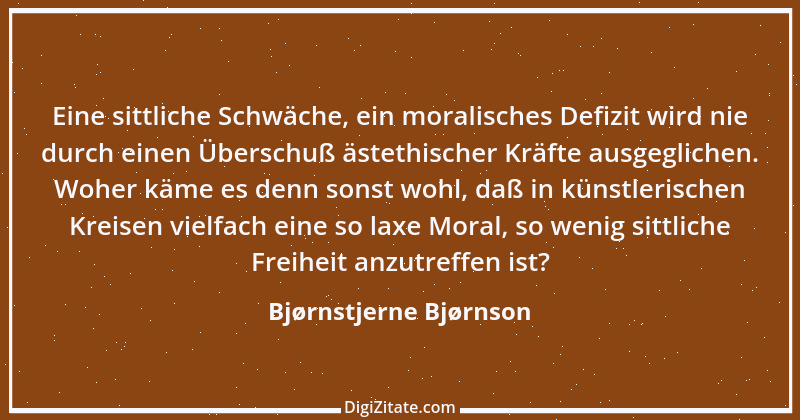 Zitat von Bjørnstjerne Bjørnson 12