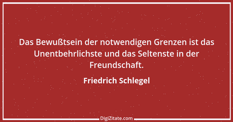 Zitat von Friedrich Schlegel 2