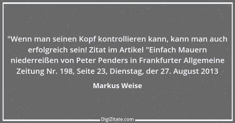 Zitat von Markus Weise 8