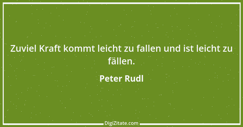 Zitat von Peter Rudl 729