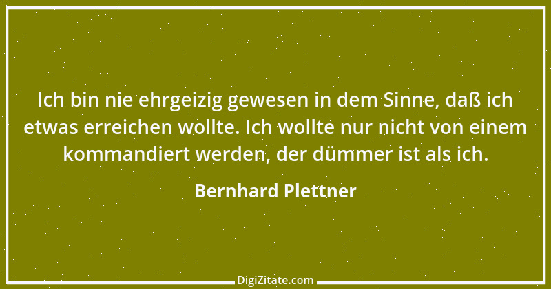 Zitat von Bernhard Plettner 1