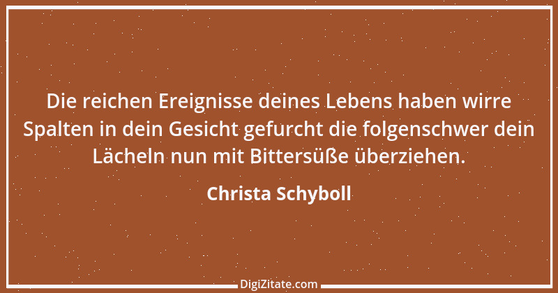 Zitat von Christa Schyboll 49