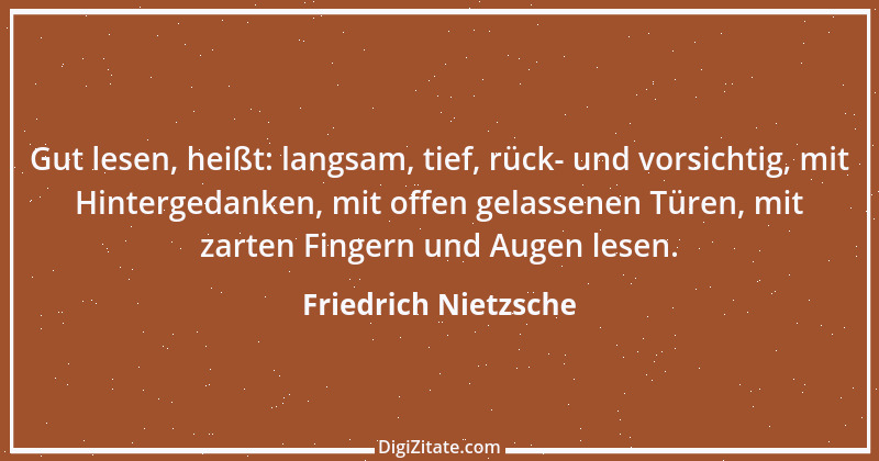 Zitat von Friedrich Nietzsche 736