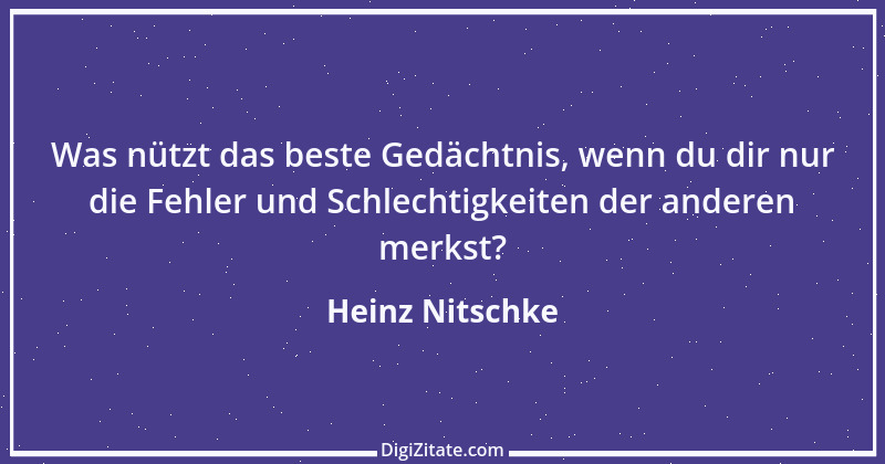 Zitat von Heinz Nitschke 29