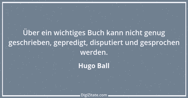 Zitat von Hugo Ball 21