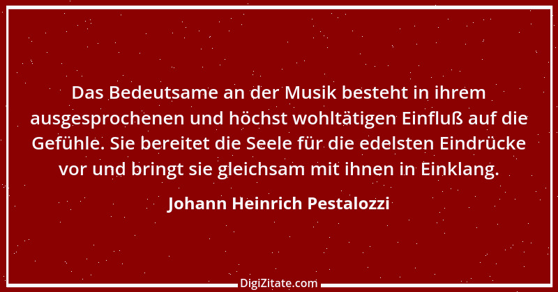 Zitat von Johann Heinrich Pestalozzi 270