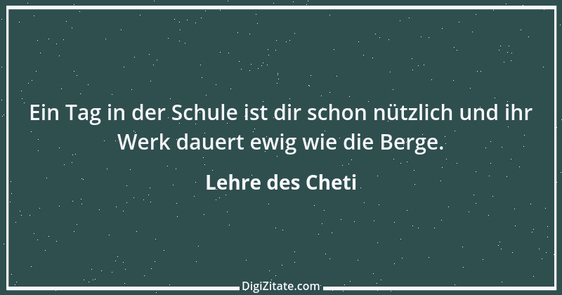 Zitat von Lehre des Cheti 2