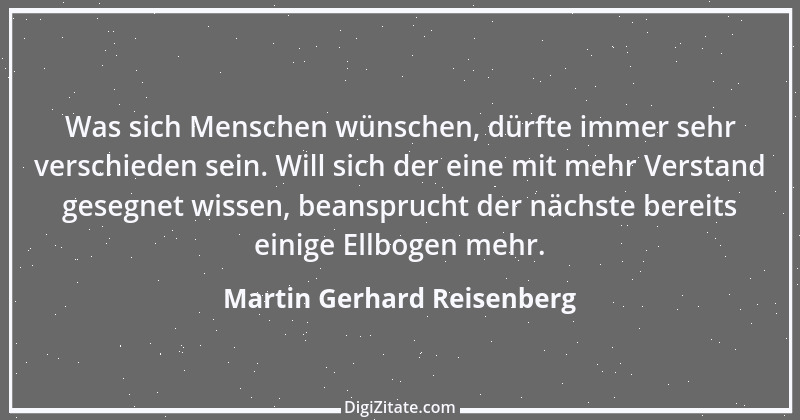 Zitat von Martin Gerhard Reisenberg 1114