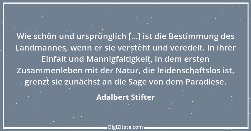 Zitat von Adalbert Stifter 30