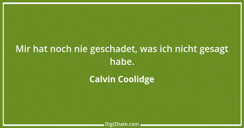 Zitat von Calvin Coolidge 10