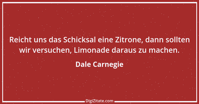 Zitat von Dale Carnegie 40