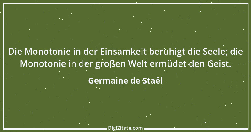 Zitat von Germaine de Staël 87