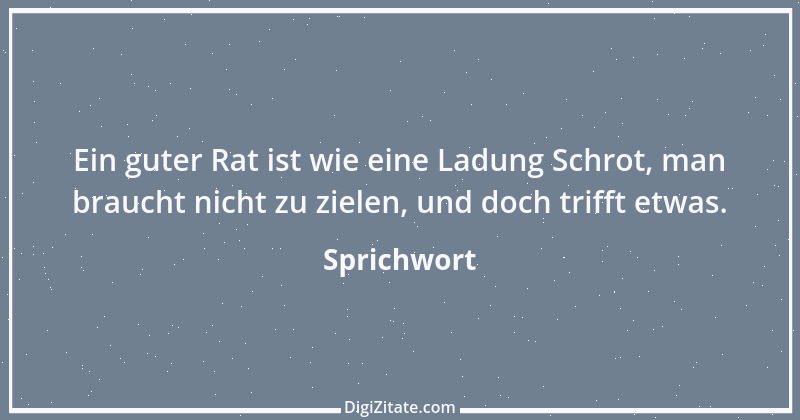 Zitat von Sprichwort 8448