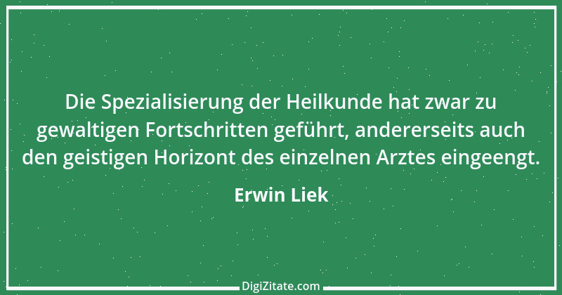 Zitat von Erwin Liek 1