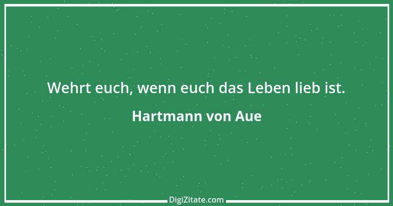 Zitat von Hartmann von Aue 15