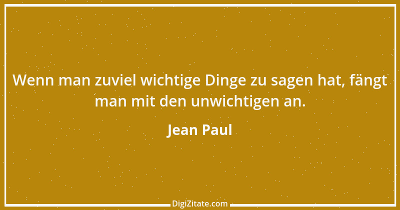 Zitat von Jean Paul 602