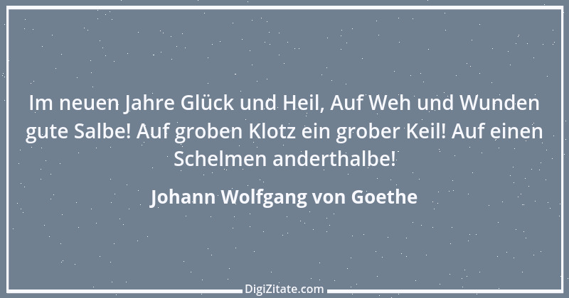 Zitat von Johann Wolfgang von Goethe 2457