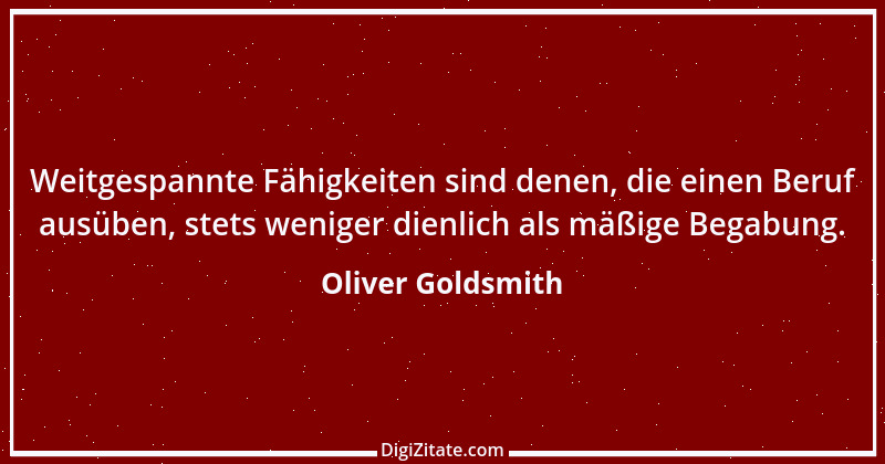 Zitat von Oliver Goldsmith 25