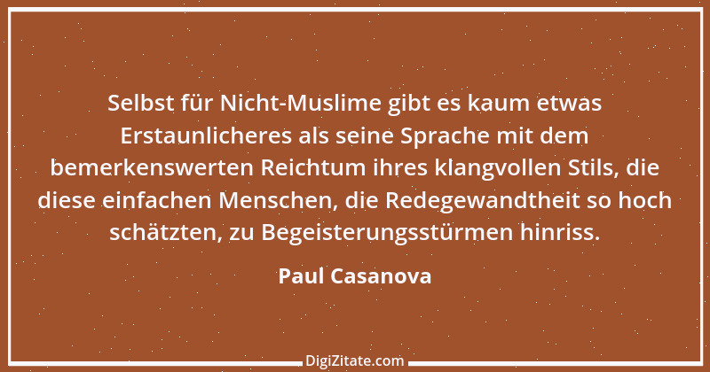 Zitat von Paul Casanova 1