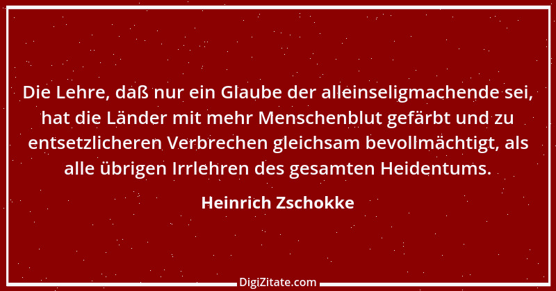 Zitat von Heinrich Zschokke 22