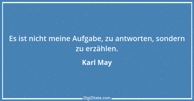 Zitat von Karl May 18