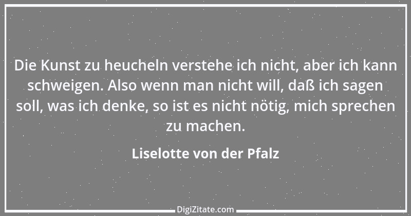 Zitat von Liselotte von der Pfalz 5