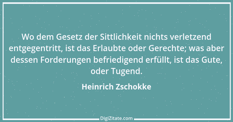 Zitat von Heinrich Zschokke 23