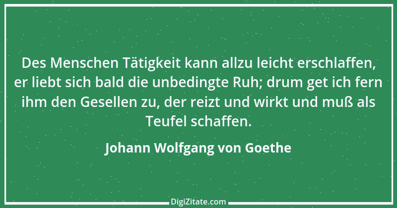 Zitat von Johann Wolfgang von Goethe 2459