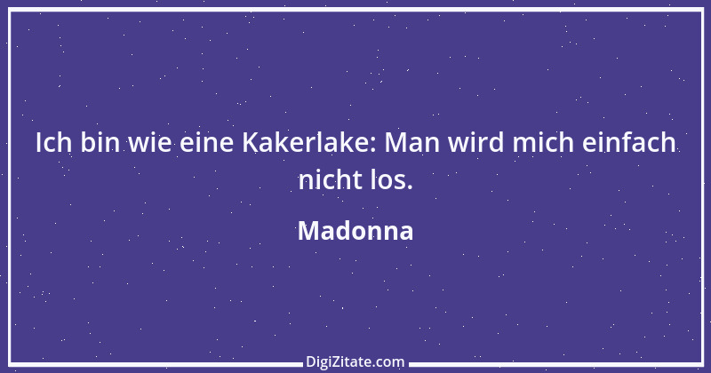 Zitat von Madonna 30