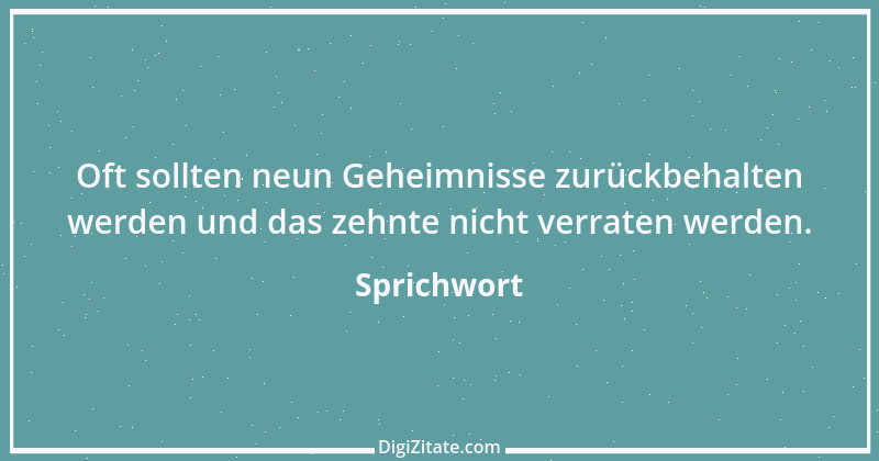 Zitat von Sprichwort 6451