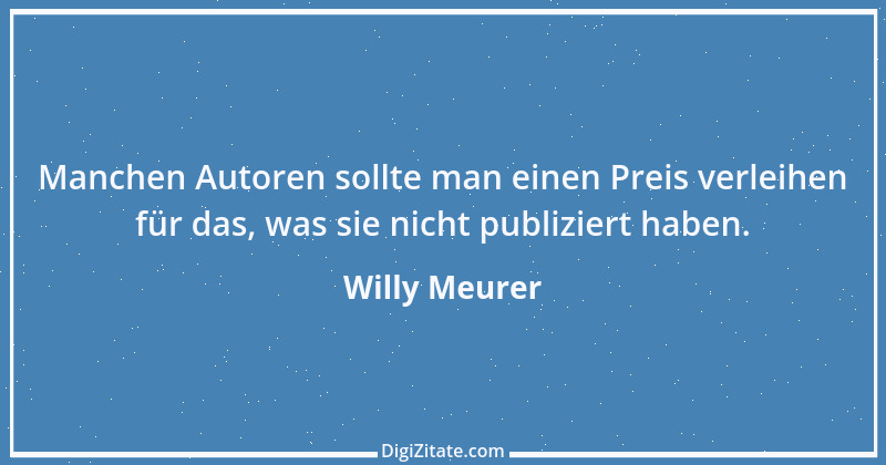 Zitat von Willy Meurer 760